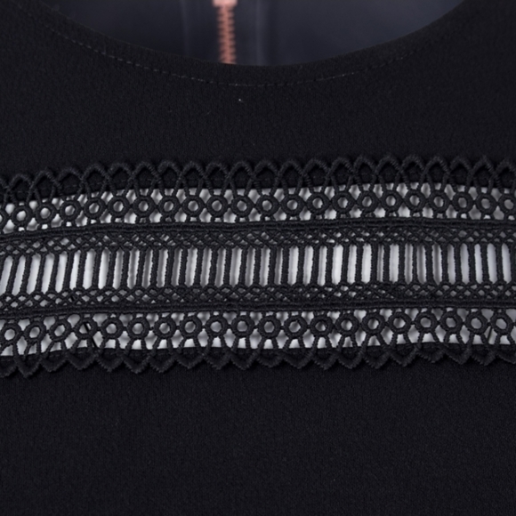 🔥LAST 1🔥NWT TED BAKER BLACK PENCIL DRESS - Picture 3 of 5